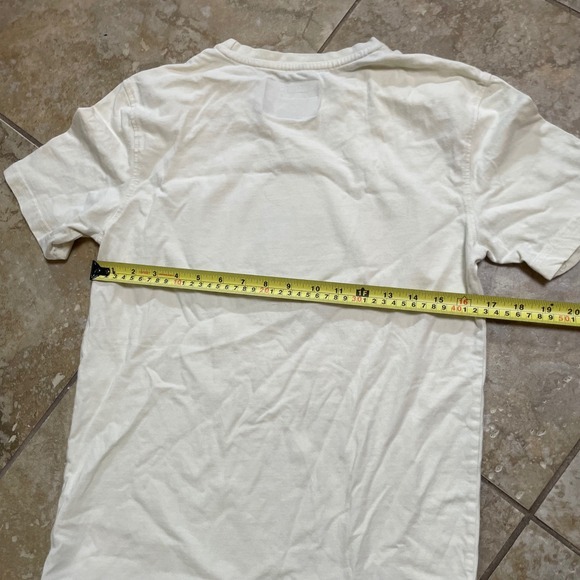 Wedding Cake Wake Bake Graphic T Shirt Short Sleeve Cream Size Small - Picture 8 of 8